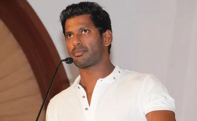 Summons to Vishal In Nadigar Sangam Land Issue - Sakshi