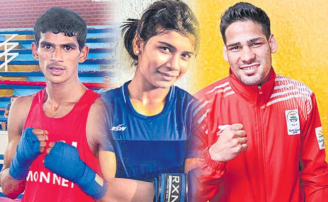 Nikhat, Hussamuddin, Prasad to the India Open Boxing tournament - Sakshi