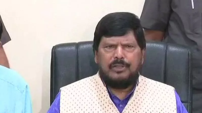 Union Minister Ramdas Athawale Says BJP Will Win Fewer Seats - Sakshi