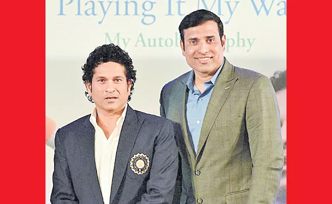 Sachin Tendulkar, VVS Laxman meet BCCI Ombudsman  - Sakshi