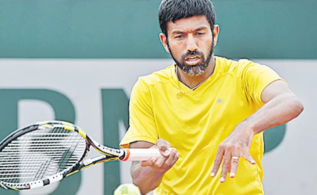  Sportstar Bopanna bows out in doubles - Sakshi