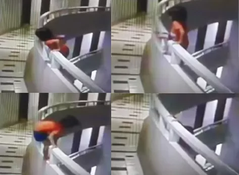 Girl survives after fall down from eleventh floor in Thailand - Sakshi