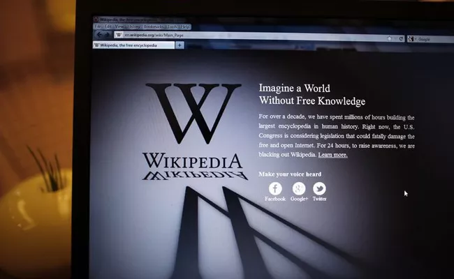 China Banned Wikipedia In All Languages - Sakshi