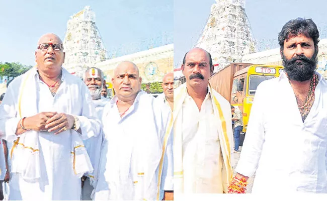 Prithviraj Secretary of State ViceCorp Visited Thirumala Venkateswara Swamy - Sakshi