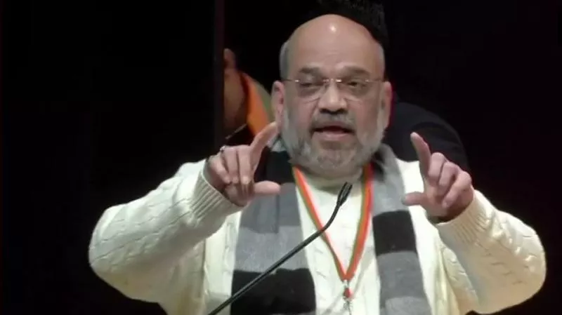 Amit Shah Says Pro Godse Remark Not BJPs Stand - Sakshi