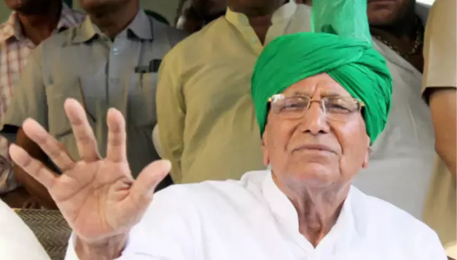 ED attaches assets of Haryana ex CM OP Chautala - Sakshi