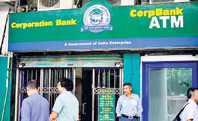 Corporation bank has huge losses - Sakshi