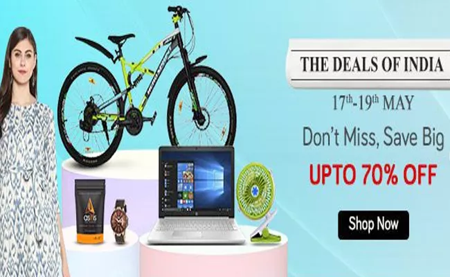 Snapdeal Mega Deals Sale Offers Discount on Summer Essentials - Sakshi