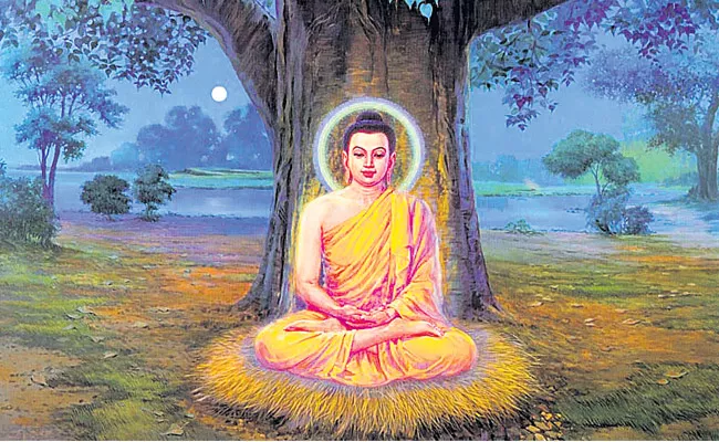 He established the Buddhist community for the first time in Sarnath - Sakshi