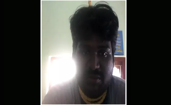 Young Man Selfie Suicide In Krishna - Sakshi