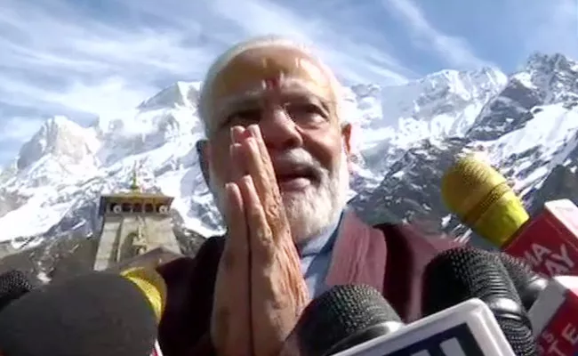 PM Modi Says He Has Special Bond With Kedarnath - Sakshi