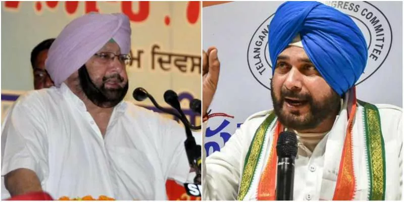 Amarinder Singh Says Sidhu Wants To Become Next Punjab CM   - Sakshi