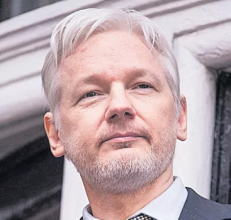 WikiLeaks founder Julian Assange sentenced to 50 weeks in prison - Sakshi