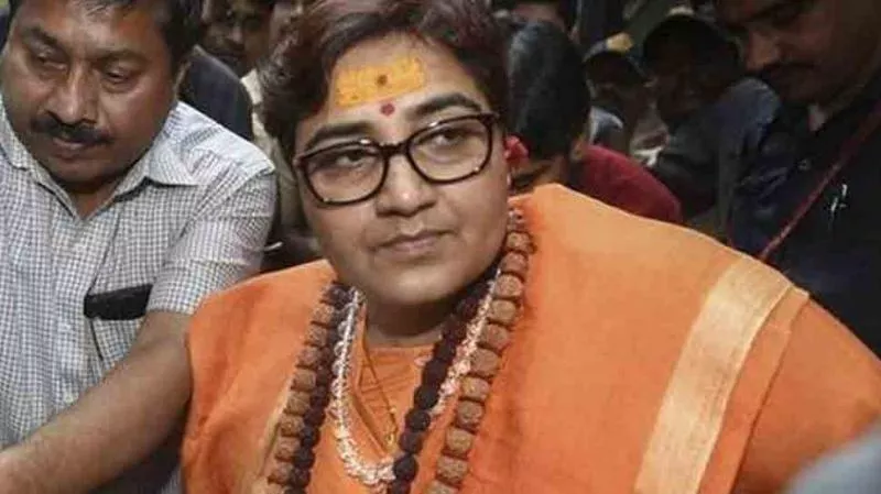 BJPs Sadhvi Pragya To Spend Thursday At Temples - Sakshi