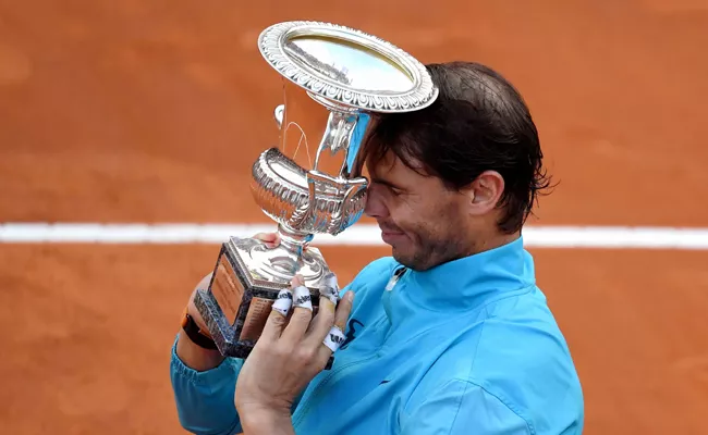 Rafael Nadal downs Novak Djokovic for 9th Italian Open title - Sakshi