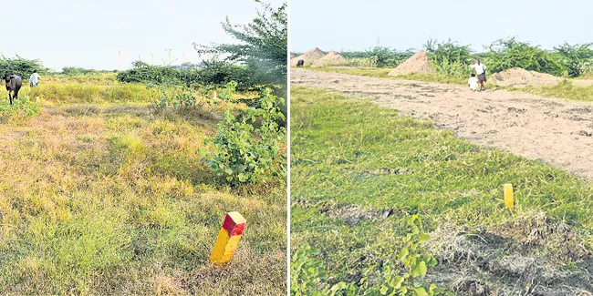 Illegal Layouts In Amaravati - Sakshi