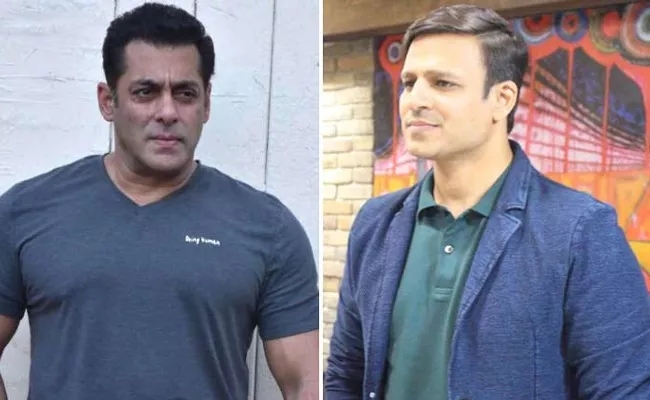 Salman Khan Reacts to Vivek Oberoi Controversial Tweet - Sakshi