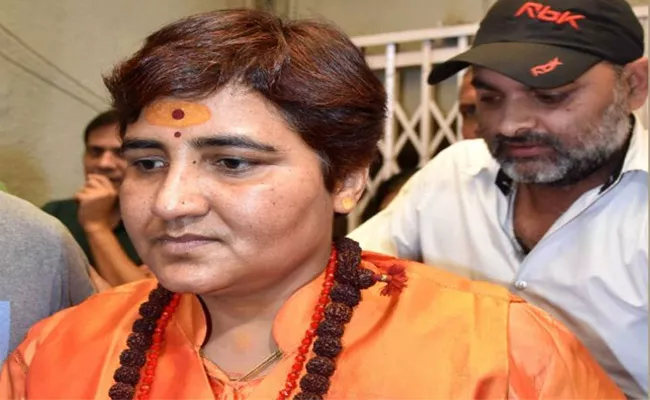 MP Govt to reopen 12 year old murder case against Pragya Thakur - Sakshi