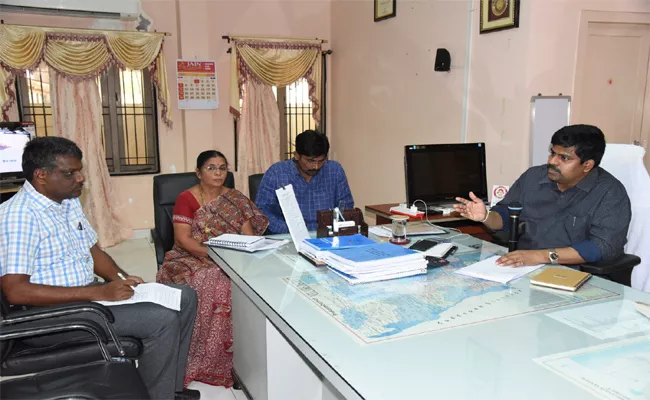 Election Poll Counting Arrangements In Nellore - Sakshi