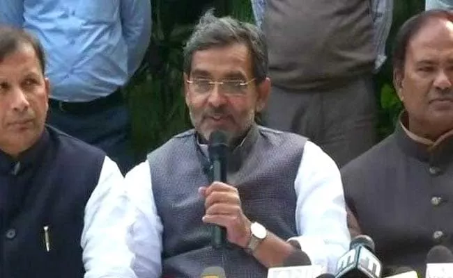 Upendra Kushwaha Warns NDA Over Loot Votes Blood Will Flow - Sakshi