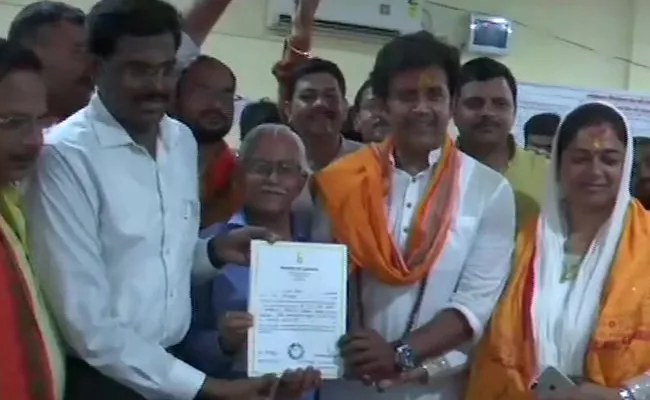 BJP Candidate from Gorakhpur Ravi Kishan Wins by 3 Lakh Votes - Sakshi