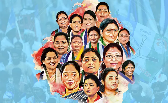 Women Candidates YSRCP In Andhra Pradesh Election 2019 - Sakshi