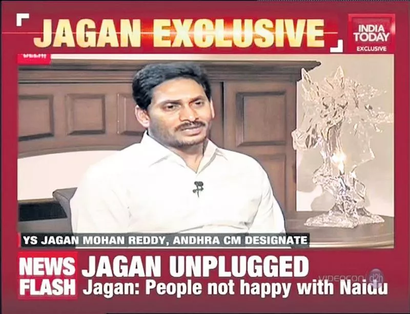 YS JAGANMOHAN REDDY WITH INDIA TODAY - Sakshi