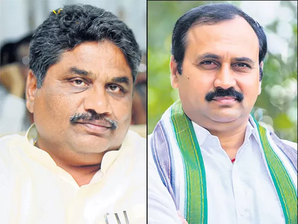 YSRCP Leaders Modugula Venugopal And Alla Ramakrishna fires on Returning officers - Sakshi