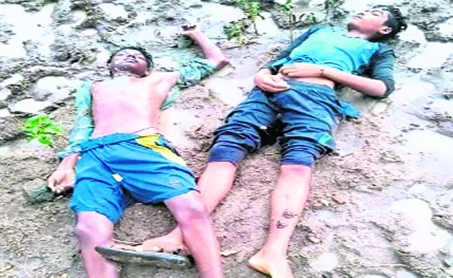 Two Young Men Died In Thunderbolt In Ballari - Sakshi