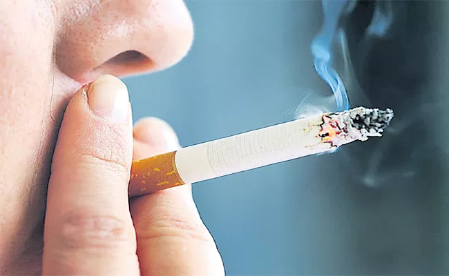 Challans For Cigarette Smoking in Hyderabad - Sakshi