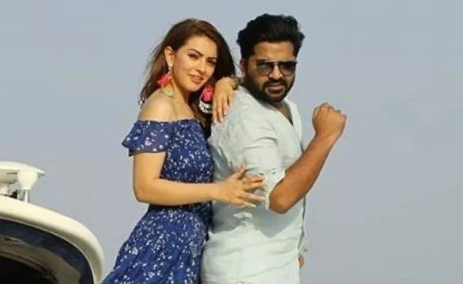 Simbu Joins Ex Girlfriend Hansika on Maha Shoot - Sakshi