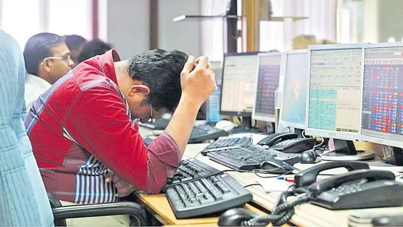 Sensex ends 247 points down, Nifty at 11861 - Sakshi