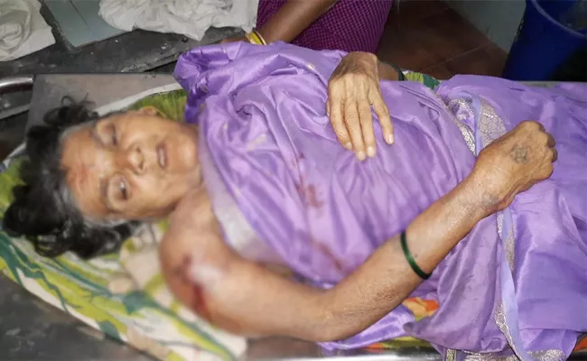 Murder Attempt on Elderly Women in Chittoor - Sakshi