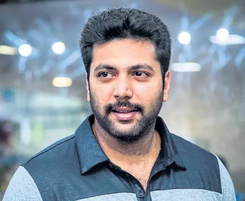 jayam ravi nine getups in komali - Sakshi