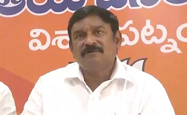 BJP Vishnu Kumar Raju Comments On Vizag Rave Party - Sakshi