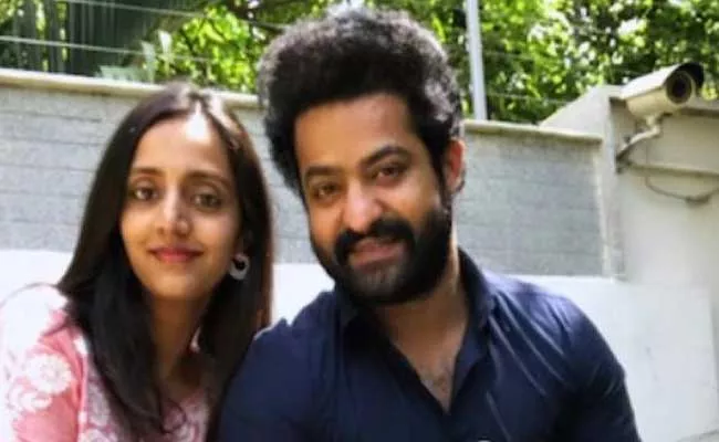 NTR-Lakshmi Pranathi 8th Wedding Anniversary - Sakshi