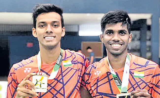  Satwik and Chirag Shetty make winning return with Brazil International Challenge title - Sakshi