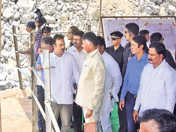 Chandrababu Says that Polavaram water can not be given this year  - Sakshi