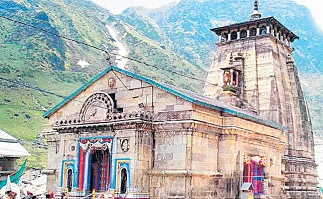 Char Dham Yatra begins in Uttarakhand, portals of Gangotri and Yamunotri temples open - Sakshi