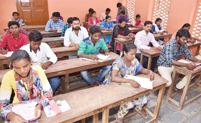 Open School Socity Exams Mass Copying - Sakshi