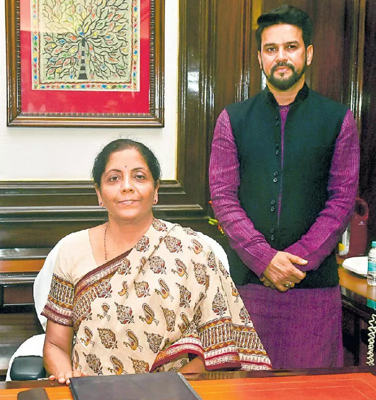 Nirmala Sitharaman becomes second woman Union finance minister - Sakshi