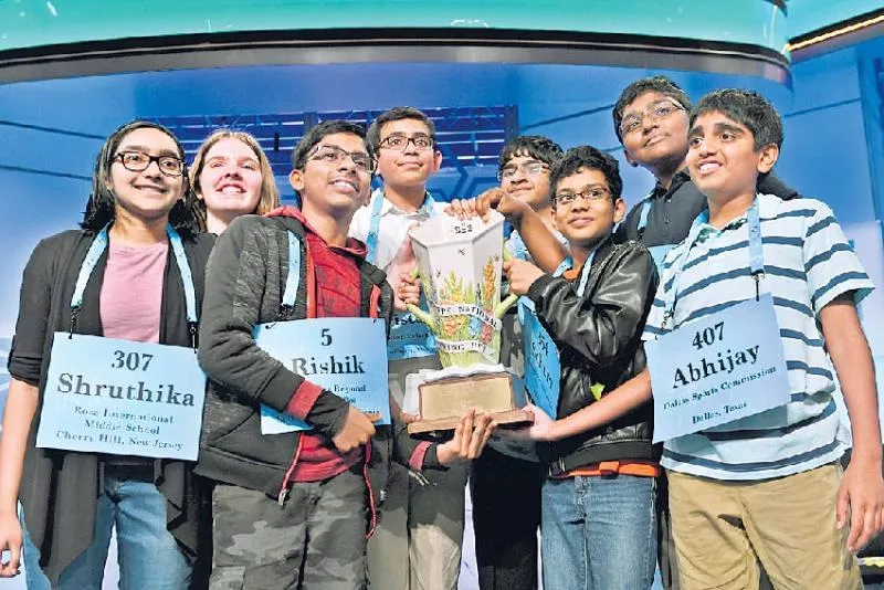 Scripps National Spelling Bee has 8 champions - Sakshi