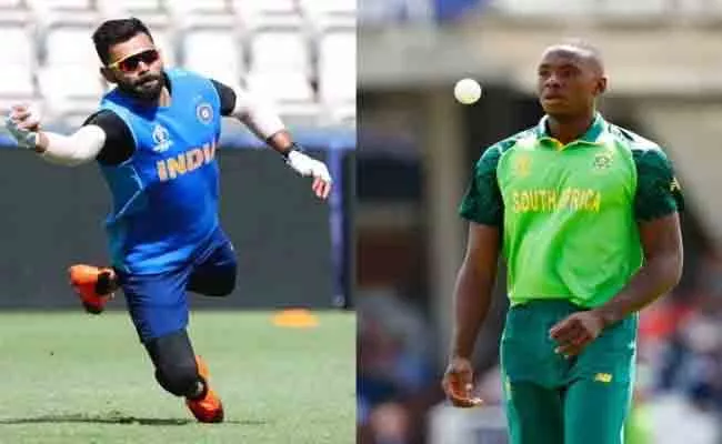 World Cup 2019 Kagiso Rabada Labels Virat Kohli Immature - Sakshi