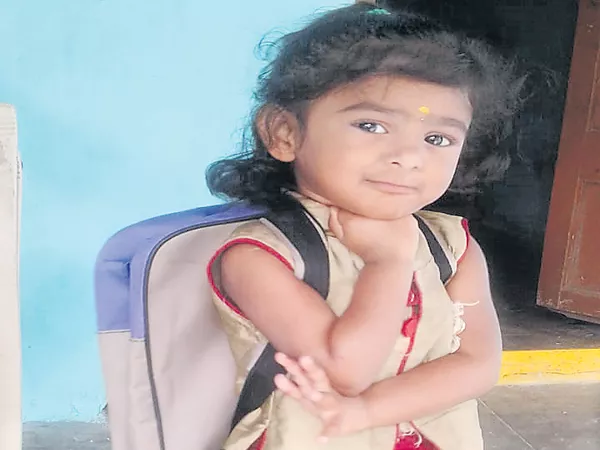 Tragic death of A girl in Karimnagar district - Sakshi