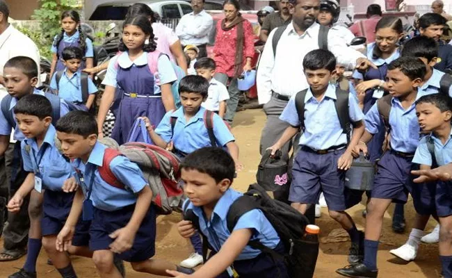 Telangana Govt Schools And Private Reopen - Sakshi