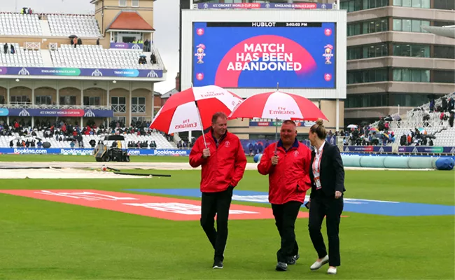 New Zealand vs India game abandoned due to persistent rain - Sakshi