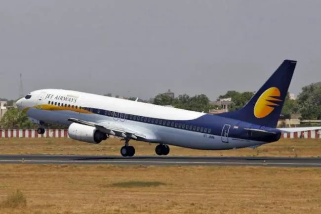 Another jolt for ailing Jet Airways stock sinks 23 Percent - Sakshi