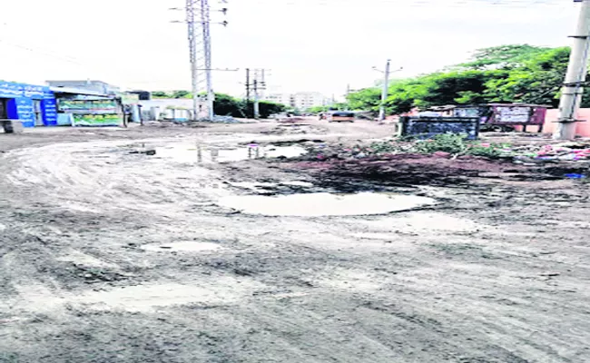 Un Conditional Roads In Guntur - Sakshi