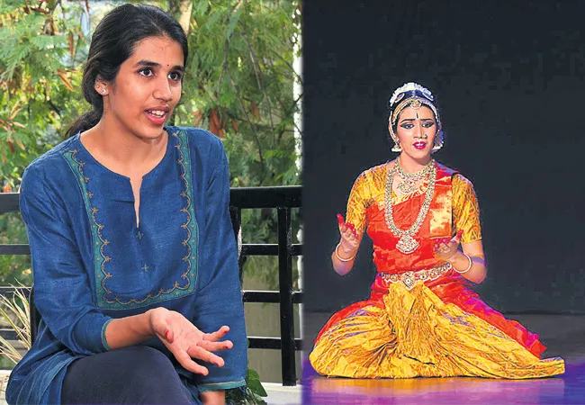 Raja Sree Talent in Throw Ball Game And Classical Dance - Sakshi