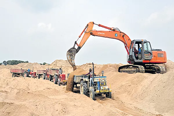 Pre-Plan on Sand Shortage - Sakshi